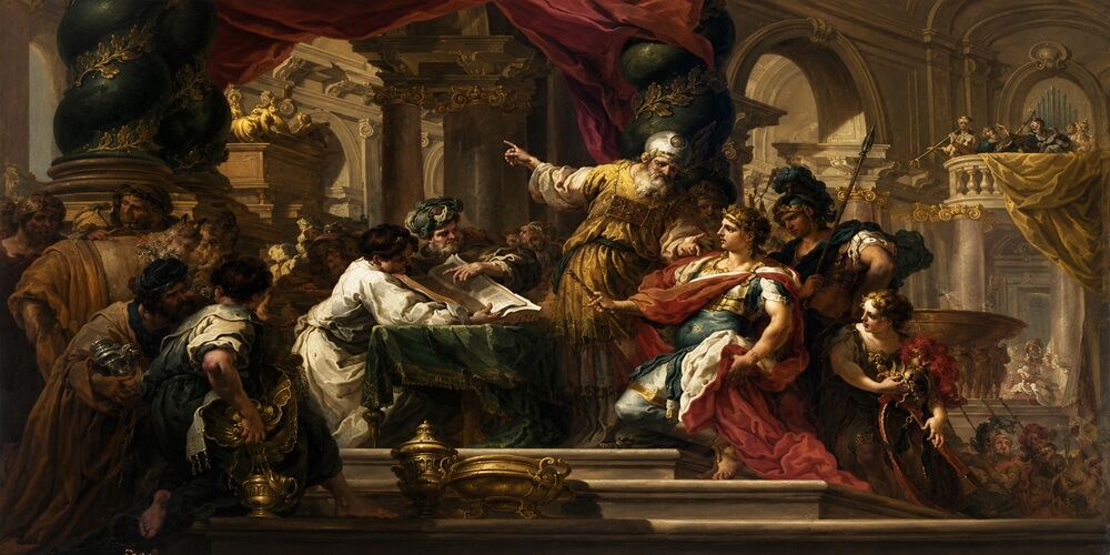 Alexander the Great and Simeon the righteous