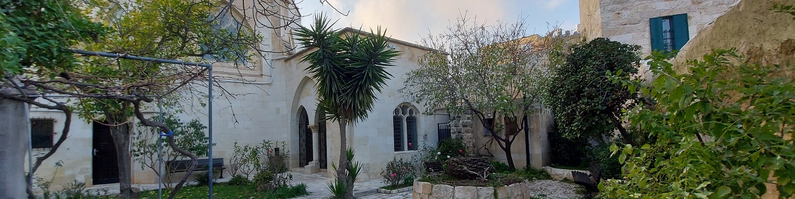 באנר רוחב כנסיית המשיח ירושלים