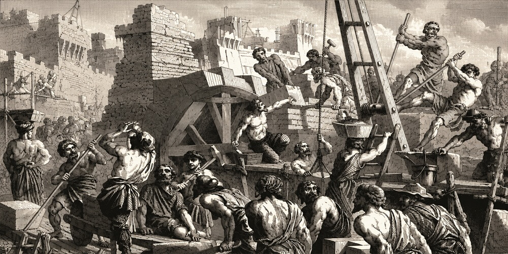 Ezra and Nehemiah rebuilding of Jerusalem