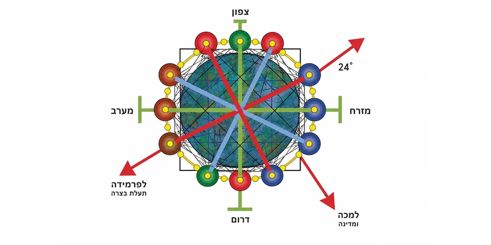 Orientations Jerusalem Heavenly Diagram