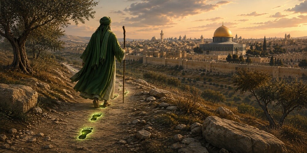 חדר ועקבות ירוקות