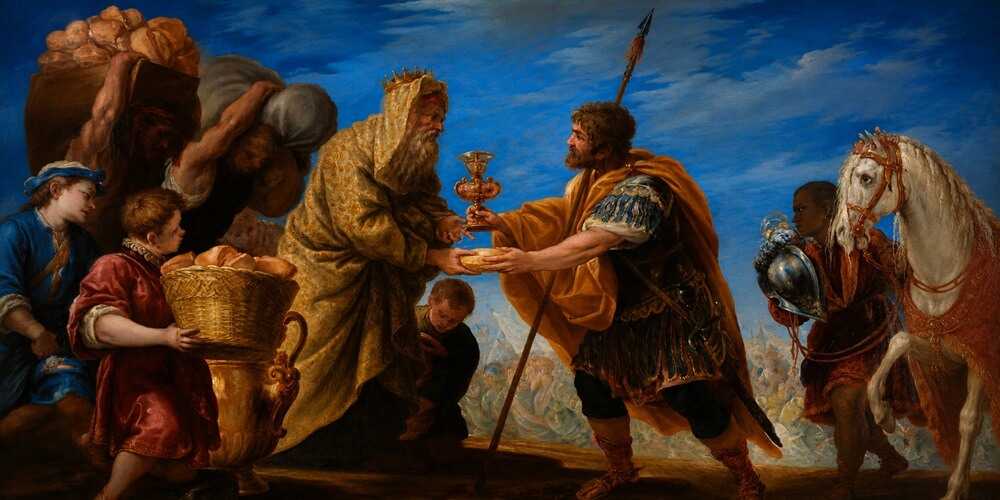Meeting between Abraham and Malchizedek